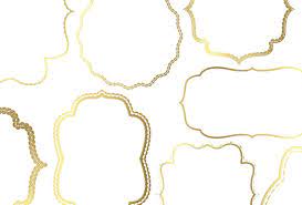 Gold Bracket Frame Bundle Frame Aesthetic Template Bracket