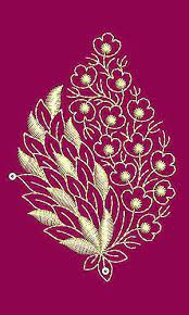 Day 3 of my month long series, all about machine embroidery, will talk about machine embroidery software. Lace Embroidery Design 18372 Gold Work Embroidery Embroidery Designs Border Embroidery Designs