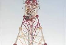 China 60M 3-Legged Tubular Steel Tower For Telecommunication ...