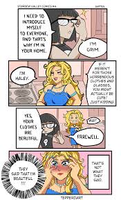 Farmer Grim vs Haley : rStardewValley