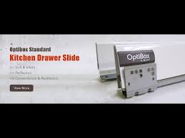 But, a soft close drawer slide must also be easy to open, have strong dampers, use multiple springs and be quiet when opening and closing. Qfit Optibox Installation Soft Closing Kitchen Cabinet Drawer Runner Installation Youtube