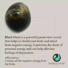 Black Onyx Protection Crystals Crystals Crystal Healing Stones