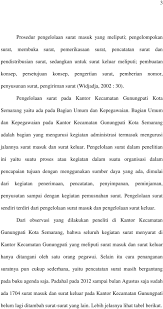 Semoga contoh surat ini dapat melengkapi administrasi anda. Pengelolaan Surat Masuk Dan Surat Keluar Pada Kantor Kecamatan Gunungpati Kota Semarang Pdf Free Download