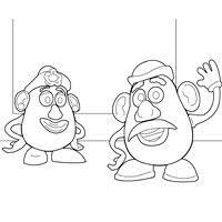 You might also be interested in coloring pages from mr. Mr And Mrs Potato Head Coloring Pages Surfnetkids