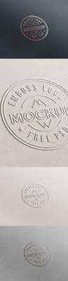 Emboss Paper Logo Mockup Psd Graphicsfuel Logo Mockups Psd Logo Mockup Paper Logo