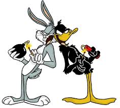 Bugs Bunny Y El Pato Lucas Looney Tunes Cartoons Vintage Cartoon Looney Tunes Characters