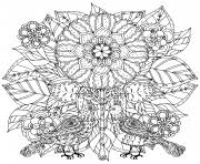 Coloriage magique fleur en ligne gratuit à imprimer le dessin présenté est codé et s'adresse aux enfants de maternelle. Coloriage Adulte Dessin Adulte Sur Coloriage Info