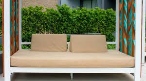 A hint of homefor the yard. Diy Outdoor Daybed Project You Can Do While You Re Stuck At Home