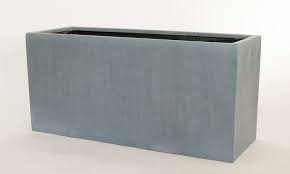 Pflanztrog Pflanzkubel Fiberglas Als Raumteiler 120x50x55cm Grau Eleganteinrichten De Blumentrog Pflanzkubel Fiberglas Pflanzkubel