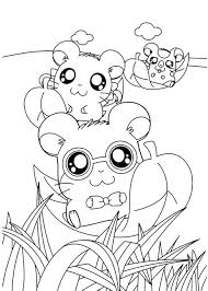 Print the best and make your best coloring page. Hamtaro Coloring Pages Learny Kids