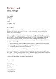 Auto Dealer Sales Manager Job Cover Letter Sales Manager Cv Example Free Cv Template Cover Letter For Resume Job Cover Letter Job Application Cover Letter