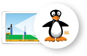Tablet Showing Sample Screen Of St Math Elementary Math Program With Jiji Character Zoomed In Elementary Math Online Math Math