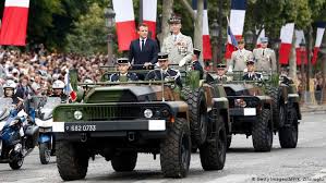 France celebrated its national holiday wednesday with thousands of troops marching in a paris parade, warplanes roaring overhead and traditional parties around the country, after last year's events were scaled back because of virus fears. France Bastille Day Parade Showcases European Military Cooperation News Dw 14 07 2019