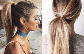 Easy Ponytail Hairstyles For Long Hair High Messy Ponytail Hairstyles Easy Cute Up Hairstyles Ponytail Hairstyles