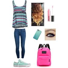 The way to take any pretty girly outfit to the next level is to complete your look with jewelry and accessories! First Day Of School Outfits 7th Grade Girl V1 Lenze Com Tr
