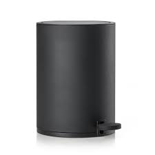The priscilla stoneware accessory collection is textured with a metallic electroplated finish for a subtle shimmer. Zone Denmark Karma Pedal Bin Connox