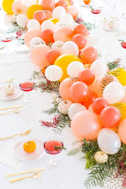 Balloon Table Runner Decoracion Con Globos Globos Y Decoracion Fiesta