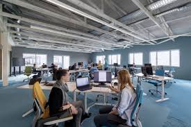 Schaeffler Digital Transformation Centre Offices Nuremberg Office Snapshots Digital Transformation Individual Work Space Cool Tree Houses