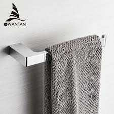 Command 2 hooks 4 strips medium sized traditional hooks with water resistant strips nickel. Crystal Gold Towel Rack Wall Mounted Towel Hanger Towel Rail Bath Towel Hanging Home Improvement Towel Racks