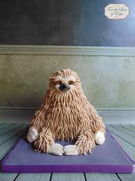 Maybe you would like to learn more about one of these? This Is A Little Sloth Cake That I Made For My Friend S Birthday I Started It This Morning And Just Finished It Now The Dinner Sloth Cakes Sloth Animal Cakes