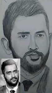 MS Dhoni My pencil art #cirketlove #viral #instagram #trendingreels  #pencilart #artlover #instareel #dhoni