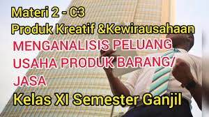 Modul 6 produk kreatif dan kewirausahaan ppt download. Menganalisis Peluang Usaha Produk Barang Jasa Materi 2 Produk Kreatif Dan Kewirausahaan Kelas Xi Youtube