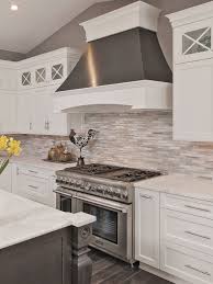 Modern White Gray Subway Marble Backsplash Tile Farmhouse Kitchen Backsplash White Kitchen Design Kitchen Style
