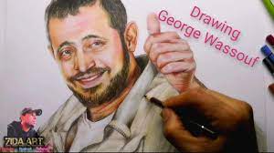 كانت انطلاقته الفنيّة مع المواويل التي مهّدت له طريق الفن. Drawing George Wassouf Art Portrait Ø±Ø³Ù… Ø³Ø±ÙŠØ¹ Ù„Ù„ÙÙ†Ø§Ù† Ø¬ÙˆØ±Ø¬ ÙˆØ³ÙˆÙ Youtube