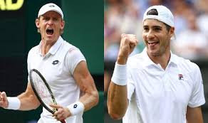 John isner men's singles overview. Wimbledon 2018 Kevin Anderson Beats John Isner In Longest Semifinal In History Of All England Club India Com