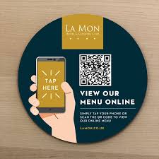 And it's not just for restaurants: Qr Code Nfc Menu Discs Hands Free Menu Viewing