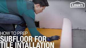 In order to pull up the carpet we needed to remove the. Prep A Tile Floor