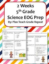 This 2 Weeks Worth 10 Days Of Eog Prep For The 5th Grade North Carolina Science Eog Each Day Includes 12 Q 5th Grade Science Eog Prep 5th Grade Activities