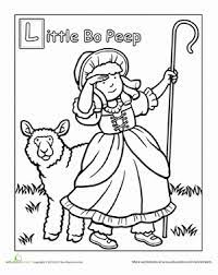 Close the template window after printing to return to this screen. Little Bo Peep Worksheet Education Com Nursery Rhymes Activities Nursery Rhymes Preschool Crafts Nursery Rhyme Crafts
