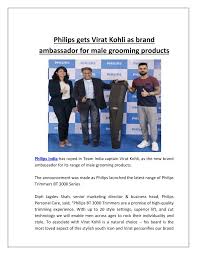 Ppt Philips Gets Virat Kohli As Brand Ambassador For Male Grooming Products Powerpoint Presentation Id 7899545 Here's how to find brand ambassador gigs near you from a. ppt philips gets virat kohli as brand