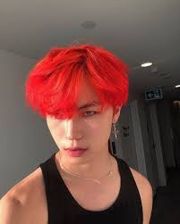 Spooɟ Puas Leo Wz Instagram Photos And Videos Boys Colored Hair Boys Dyed Hair Red Hair Men