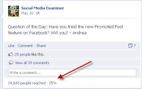 Post reach is the number of users who saw your specific facebook post. 12 Tips When Using Facebook Promoted Posts Social Media Examiner