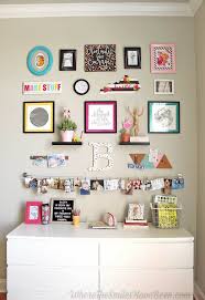 Here you'll find ways to organize craft supplies and innovative and creative solutions to declutter your craft room. Colorful Craft Room Gallery Wall Craft Room Color Crafts Diy Picture Frames