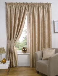 Living Room Nice White Cream Curtain Ideas With Wall Unit And Small Chairs Set And Carpet Floor Dec Curtains Living Room Living Room Drapes Living Room Modern
