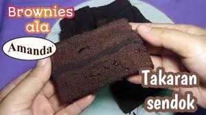 Resep cara membaut brownies kukus pandan, rasanya enak aroma pandannya harum banget. Bongkar Resep Brownies Legendaris Takaran Sendok Youtube