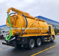 13000liters Isuzu Super Sucker Truck 330L/Min Flow Italy Brand Jurop Vacuum Pump