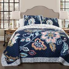 4.2 out of 5 stars with 25 ratings. King 3pc Aster Quilt Sham Set Navy Lush Decor Target