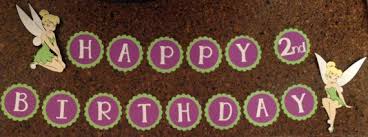 Pin By Miriam Pingley On Etsy Shop Birthday Banner Happy Birthday Banners Tinkerbell Party