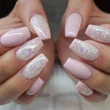 Pink and white acrylic nails. 500 Fashion Full Cover False Nails Natural White Clear Acrylic Fashion Art Nail Pink Nails Prom Nails Gorgeous Nails
