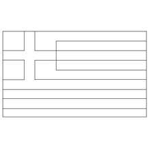 Dieses symbol wurde 1915 auf der flagge angebracht, um sie von den flaggen anderer arabischer nationen zu unterscheiden. 32 Griechenland Flagge Zum Ausmalen Besten Bilder Von Ausmalbilder