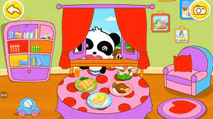 Baby Panda Color Games Kids Learn Colors With Baby Bus Magical Color Learning Colors Coloring For Kids Kids Learning