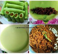 In indonesian, it is called dadar gulung which means rolled pancake. Resepi Kuih Ketayap Lembut
