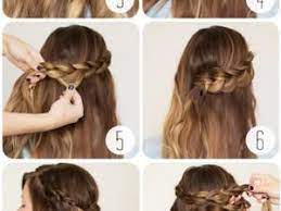 Tuto Coiffure Realiser Une Tresse Couronne Tuto Coiffure Coiffures Simples Idees Cheveux Longs