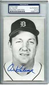 1964-65 Topps Hockey #13 Al Langlois Autographed Signed PSA/DNA AUTHENTIC