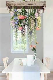 Even though these dried flowers are essentially dead, they're still beautiful and can leave a pretty (and sometimes vintage) mark on a small space in your for those that already know how to dry out their own flowers, hanging them is just one of the steps. Pin By Brooke Wander On Decoration Flower Chandelier Home Diy Home Decor