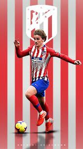 Atlético de madrid and the world's leading money transfer company have renewed their partnership for another season. Antoine Griezmann Atletico Madrid Antoine Griezmann Football And Basketball Soccer Stars